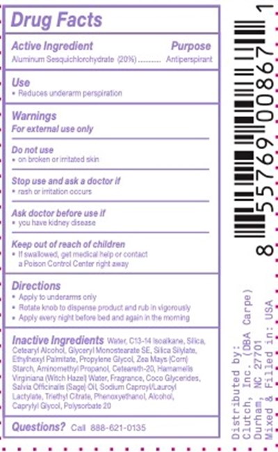 Label (Carpe Lavender Citrus Backc)